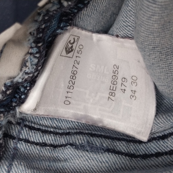 Tommy Hilfiger Denim Slim Tapered Light Blue sz 34/30 - Picture 7 of 9